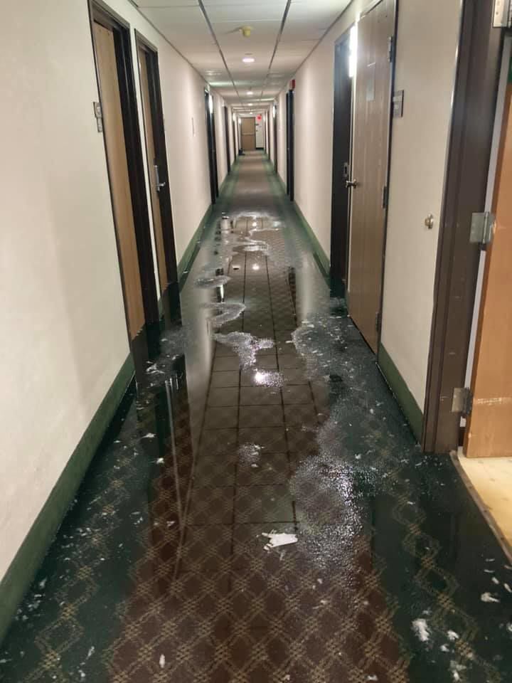 Super 8 sprinkler arson